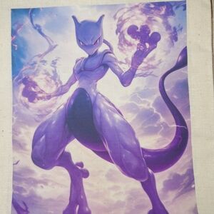 Purple Fantasy Creature Art Print